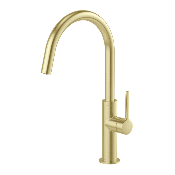 Phoenix Vask Sink Mixer 160mm Brushed Gold Lead Free