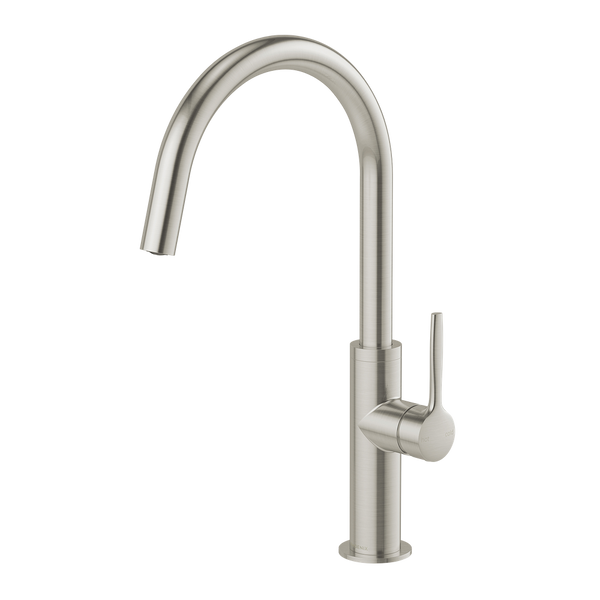 Phoenix Vask Sink Mixer 160mm Brushed Nickel Lead Free