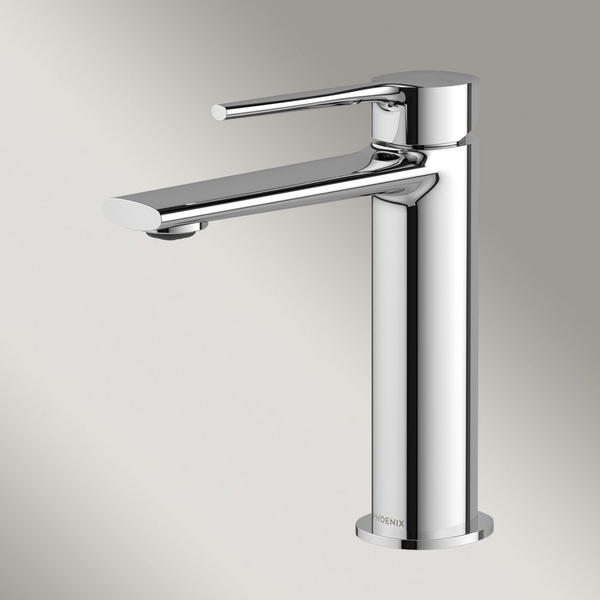 Phoenix Vask Basin Mixer Chrome Lead Free