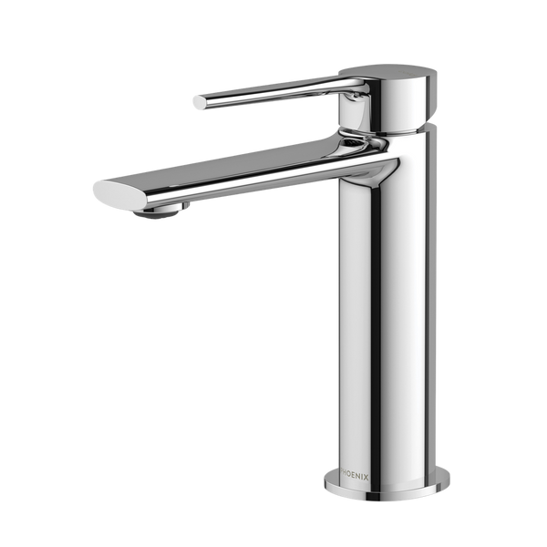 Phoenix Vask Basin Mixer Chrome Lead Free