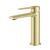 Phoenix Vask Basin Mixer Brushed Gold Lead Free