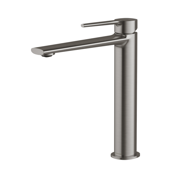 Phoenix Vask Vessel Mixer Brushed Carbon Lead Free
