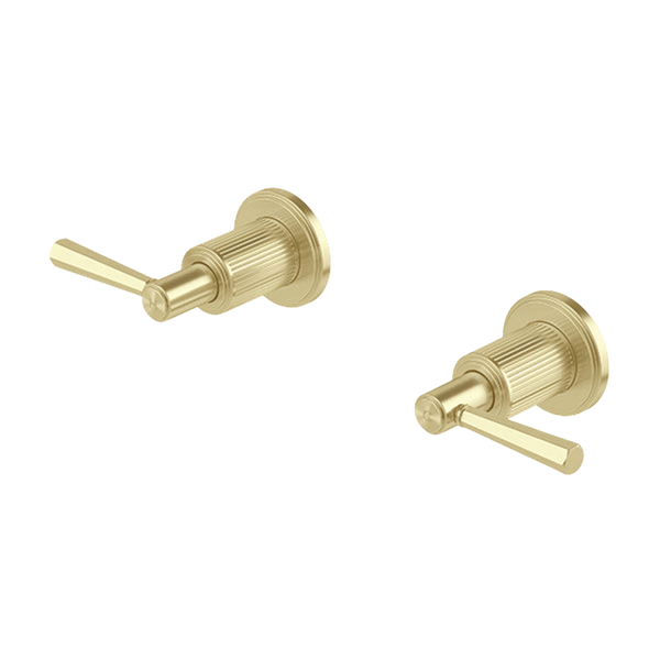 Phoenix Wiltern Wall Top Assembly Extended Spindles 15mm Brushed Gold