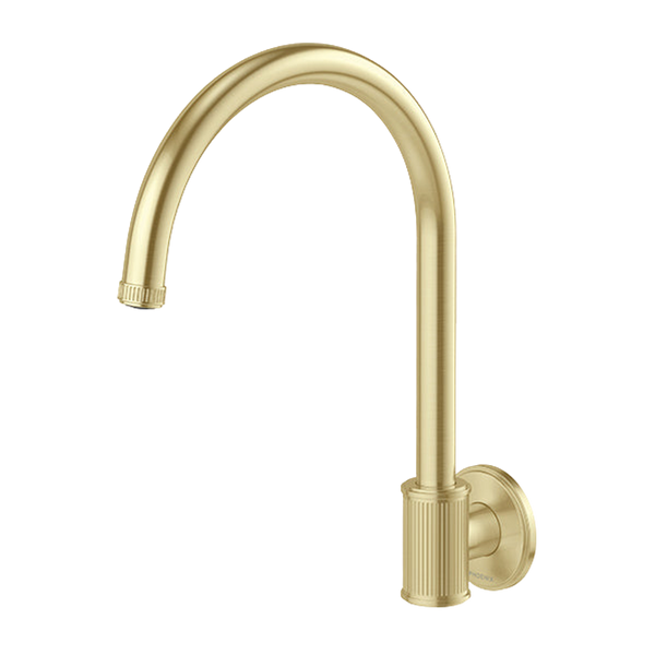 Phoenix Wiltern Wall Sink Outlet Brushed Gold