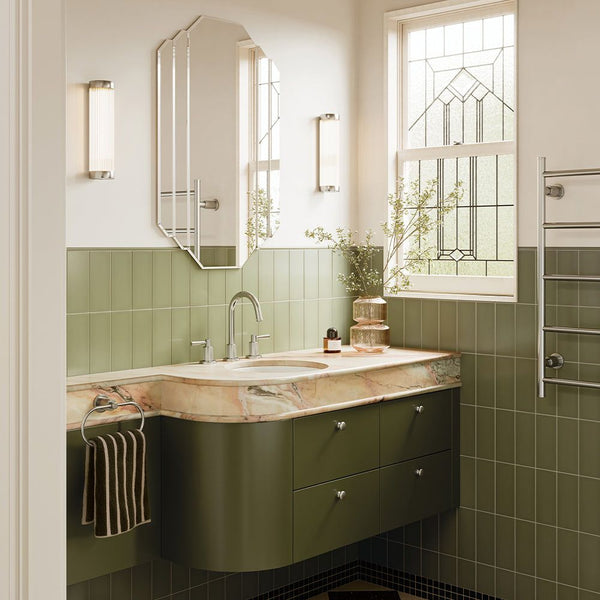 Phoenix Wiltern Basin Set Brushed Nickel