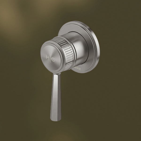 Phoenix Wiltern SwitchMix Shower/Wall Mixer (Complete Kit) Brushed Carbon