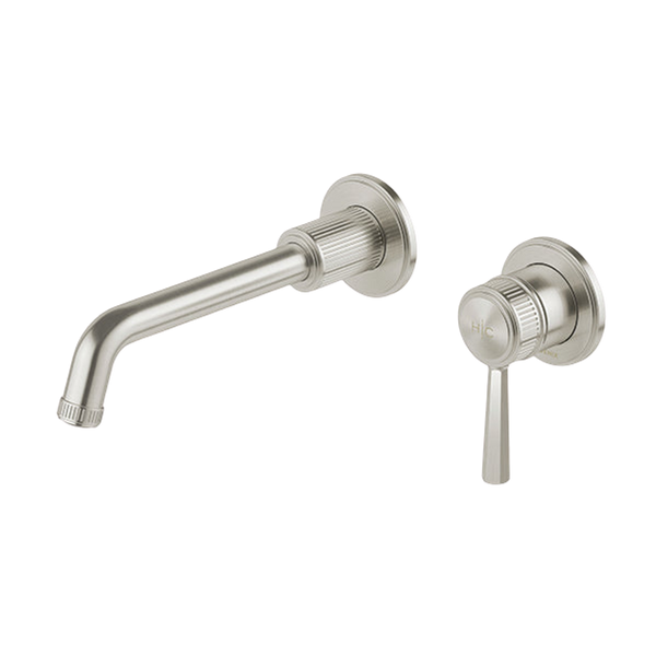 Phoenix Wiltern SwitchMix Wall Basin/Bath Mixer Set (Complete Kit) Brushed Nickel