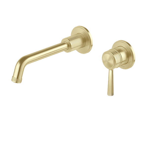 Phoenix Wiltern SwitchMix Wall Basin/Bath Mixer Set (Fit-Off Kit Only) Brushed Gold