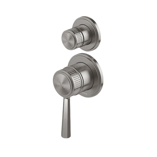 Phoenix Wiltern SwitchMix Shower/Bath Diverter Mixer (Complete Kit) Brushed Carbon