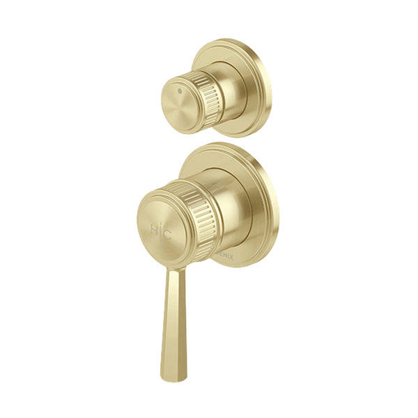 Phoenix Wiltern SwitchMix Shower/Bath Diverter Mixer (Fit-Off Kit Only) Brushed Gold