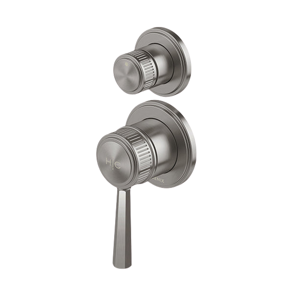 Phoenix Wiltern SwitchMix Shower/Bath Diverter Mixer (Fit-Off Kit Only) Brushed Carbon