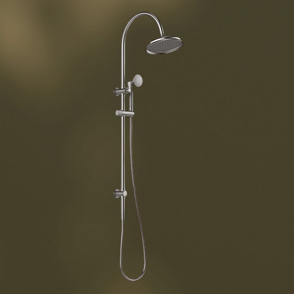 Phoenix Wiltern Twin Shower Brushed Carbon