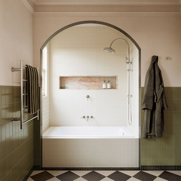 Phoenix Wiltern Twin Shower Brushed Nickel