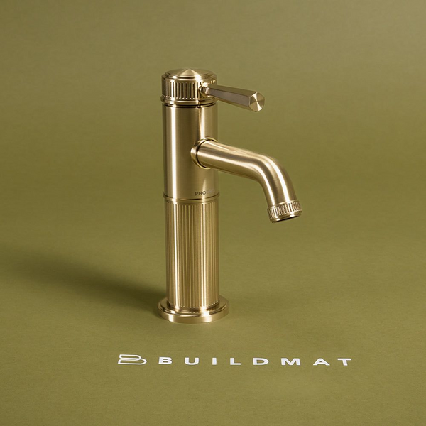 Phoenix Wiltern Basin Mixer Brushed Gold