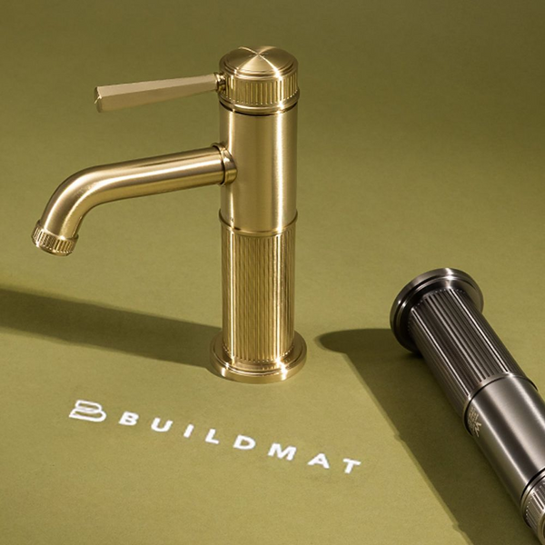 Phoenix Wiltern Basin Mixer Brushed Gold