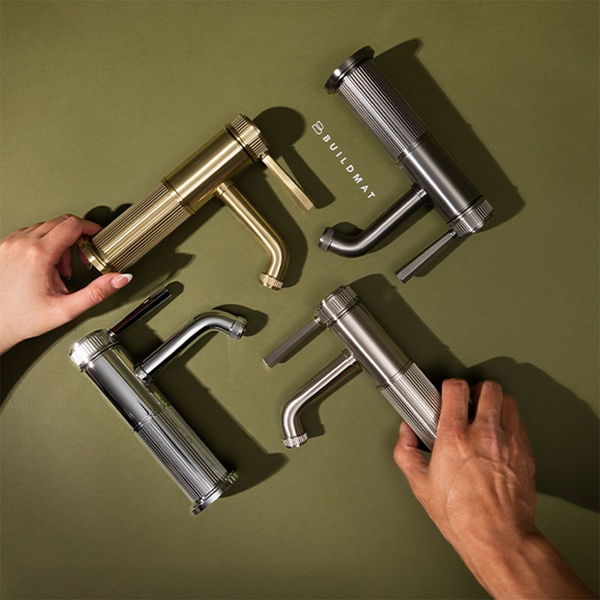 Phoenix Wiltern Basin Mixer Brushed Carbon