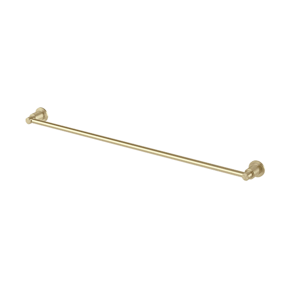 Phoenix Wiltern Single Towel Rail 800mm Brushed Gold