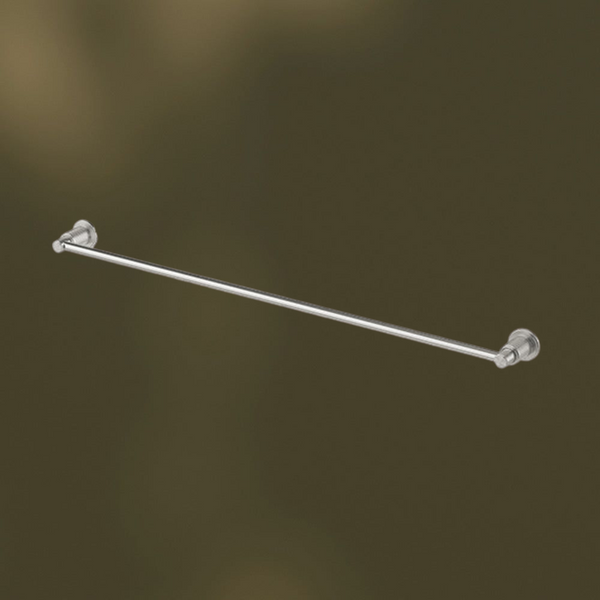 Phoenix Wiltern Single Towel Rail 800mm Brushed Nickel