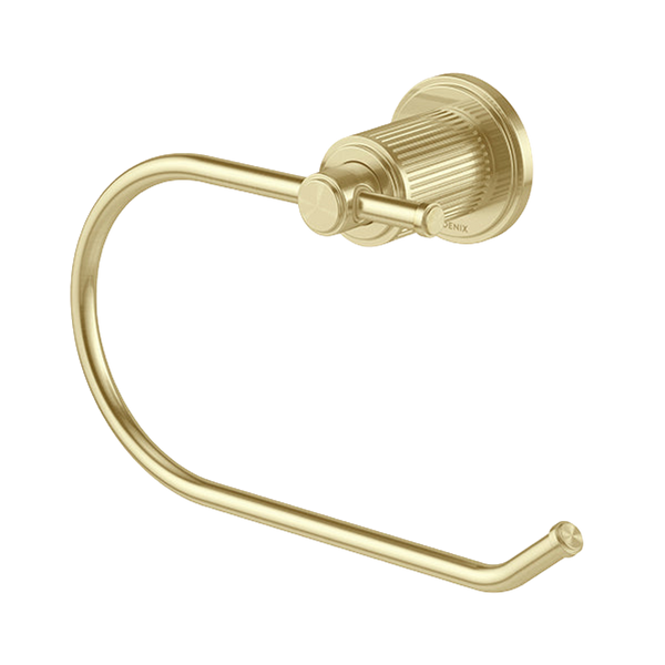 Phoenix Wiltern Toilet Roll Holder Brushed Gold