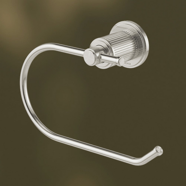 Phoenix Wiltern Toilet Roll Holder Brushed Nickel