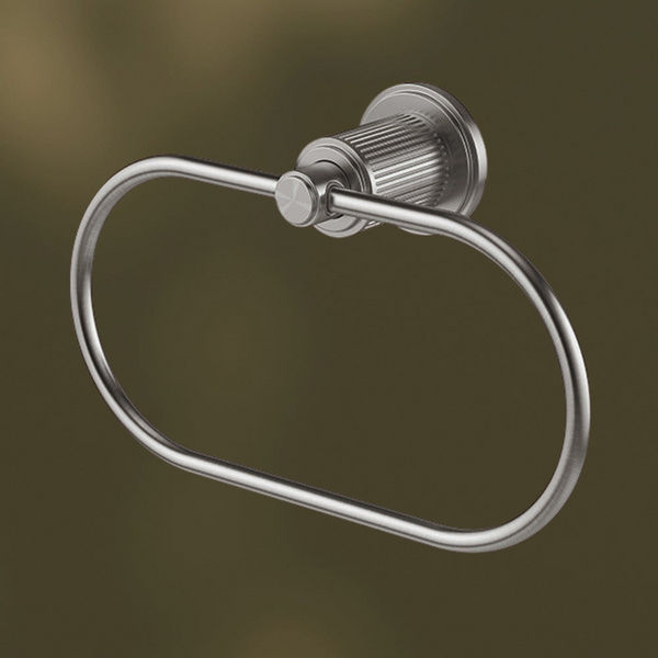 Phoenix Wiltern Hand Towel Holder Brushed Carbon