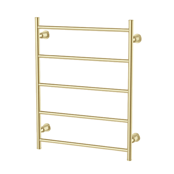 Phoenix Wiltern Heated Towel Ladder 550mm X 750mm Brushed Gold