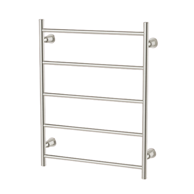 Phoenix Wiltern Heated Towel Ladder 550mm X 750mm Brushed Nickel