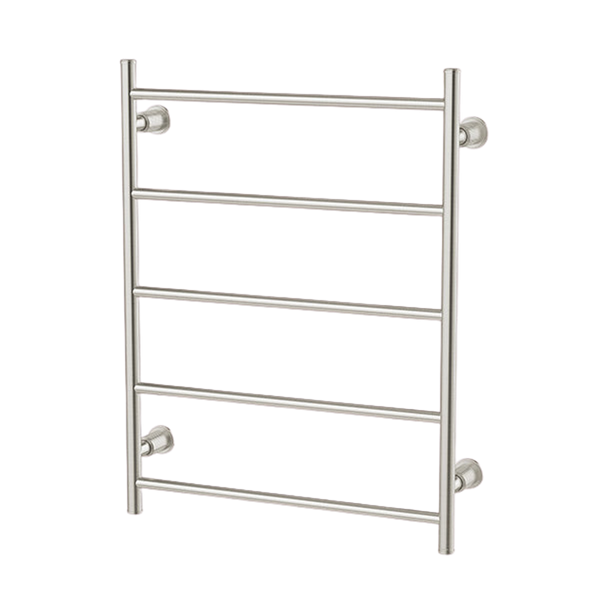Phoenix Wiltern Heated Towel Ladder 550mm X 750mm Brushed Nickel