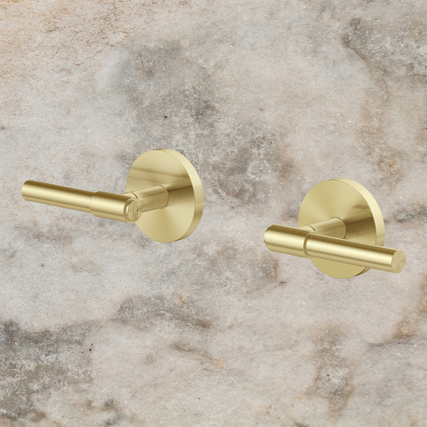 Phoenix Vivid MKII Wall Top Assemblies Brushed Gold Lead Free