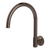 Phoenix Vivid MKII Wall Sink Outlet 200mm Gooseneck Brushed Bronze Lead Free
