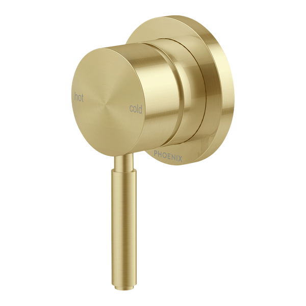 Phoenix Vivid MKII SwitchMix Shower/Wall Mixer (Complete Kit) Brushed Gold Lead Free