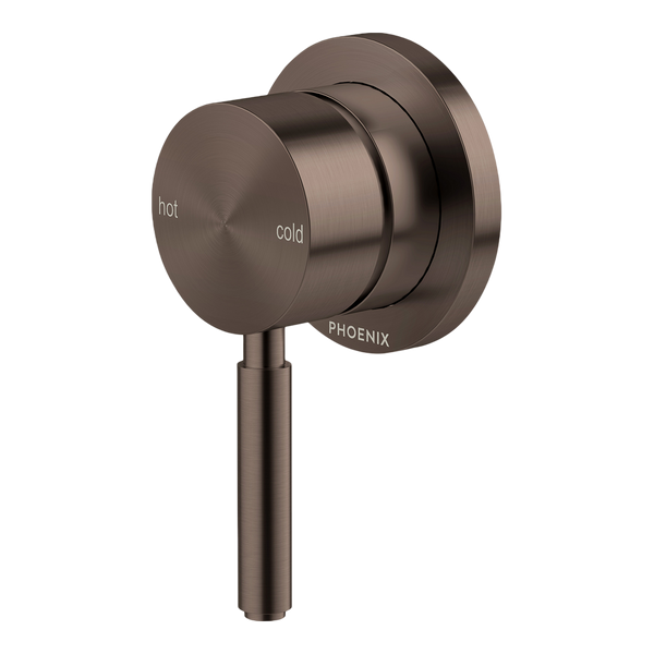 Phoenix Vivid MKII SwitchMix Shower/Wall Mixer (Complete Kit) Brushed Bronze Lead Free