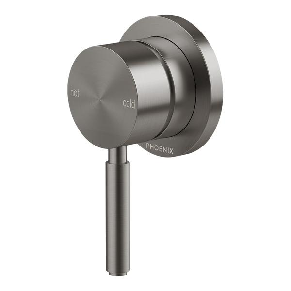 Phoenix Vivid MKII SwitchMix Shower/Wall Mixer (Complete Kit) Brushed Carbon Lead Free