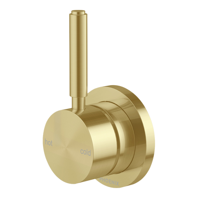 Phoenix Vivid MKII SwitchMix Shower/Wall Mixer Pin Up (Complete Kit) Brushed Gold Lead Free