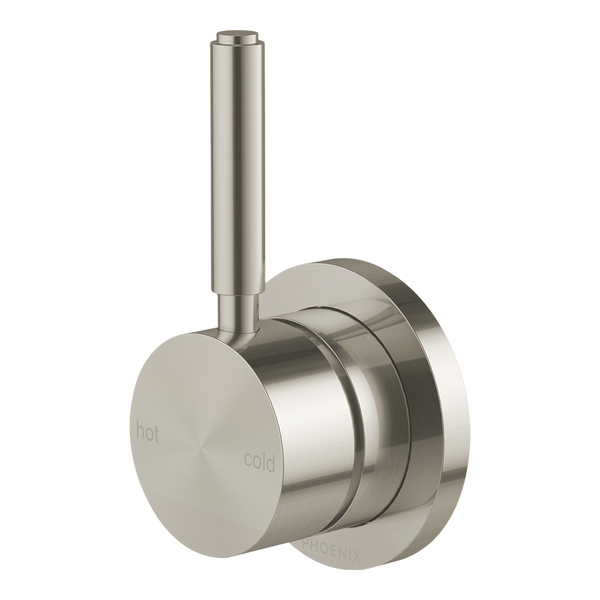Phoenix Vivid MKII SwitchMix Shower/Wall Mixer Pin Up (Complete Kit) Brushed Nickel Lead Free