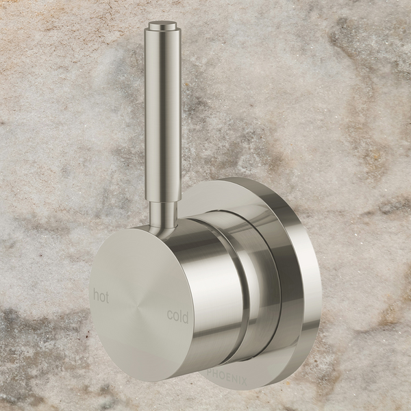 Phoenix Vivid MKII SwitchMix Shower/Wall Mixer Pin Up (Fit-Off Kit) Brushed Nickel Lead Free