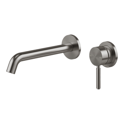 Phoenix Vivid MKII SwitchMix Wall Basin/Bath Mixer Set 200mm (Complete Kit) Brushed Carbon Lead Free