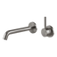 Phoenix Vivid MKII SwitchMix Wall Basin/Bath Mixer Set 200mm Pin Up (Fit-Off Kit) Brushed Carbon Lead Free