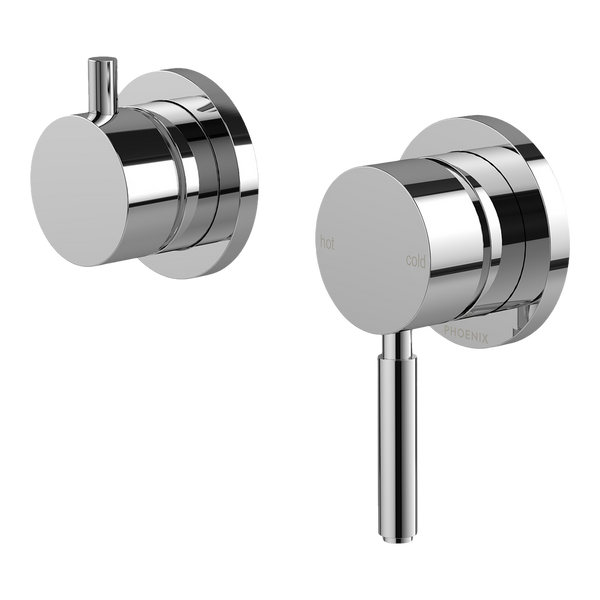 Phoenix Vivid MKII SwitchMix Shower/Bath Diverter Mixer (Fit-Off Kit) Chrome Lead Free