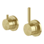 Phoenix Vivid MKII SwitchMix Shower/Bath Diverter Mixer Pin Up (Fit-Off Kit) Brushed Gold Lead Free
