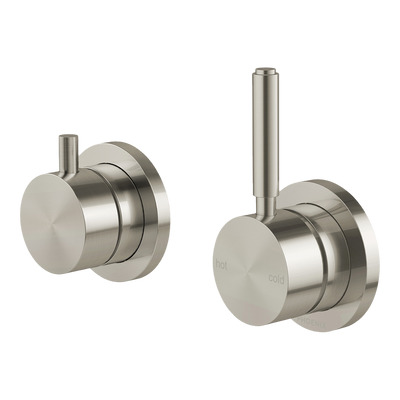 Phoenix Vivid MKII SwitchMix Shower/Bath Diverter Mixer Pin Up (Fit-Off Kit) Brushed Nickel Lead Free