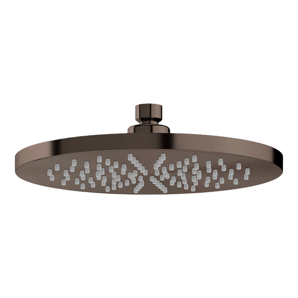Phoenix Vivid MKII Shower Rose 250mm Brushed Bronze
