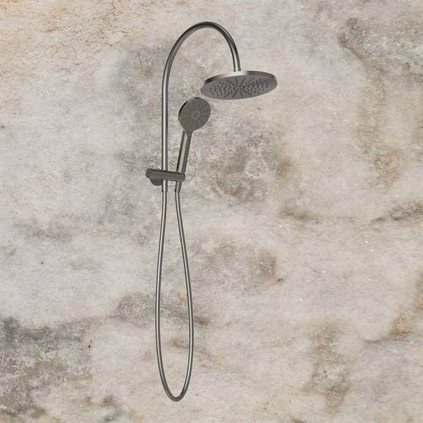 Phoenix Vivid MKII Compact Twin Shower Brushed Carbon