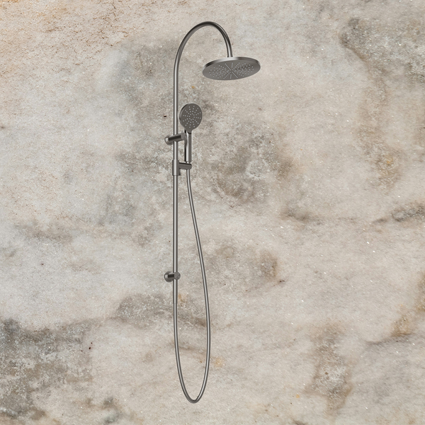 Phoenix Vivid MKII Twin Shower Brushed Carbon