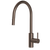Phoenix Vivid MKII Pull Out Sink Mixer 240mm Gooseneck Brushed Bronze Lead Free