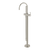 Phoenix Vivid MKII Floor Mounted Bath Mixer with Hand Shower Brushed Nickel
