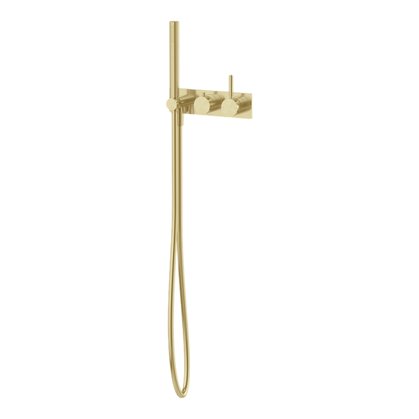 Phoenix Vivid MKII Wall Shower System Brushed Gold