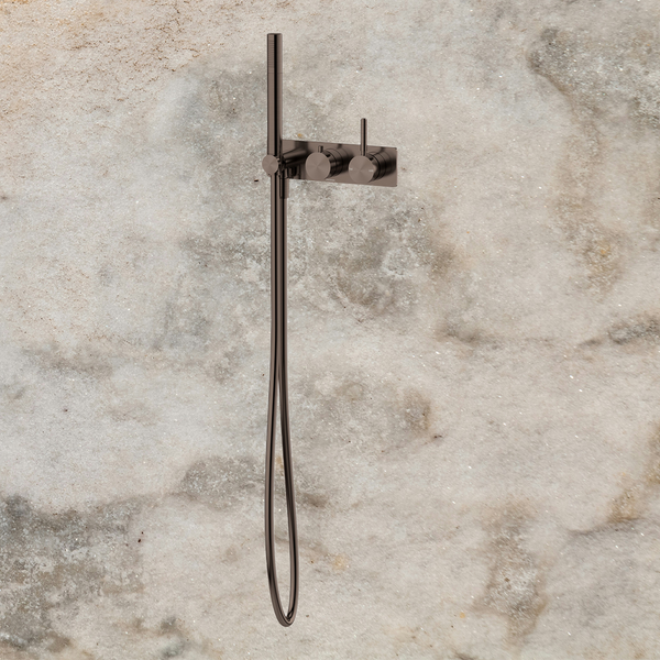 Phoenix Vivid MKII Wall Shower System Brushed Bronze