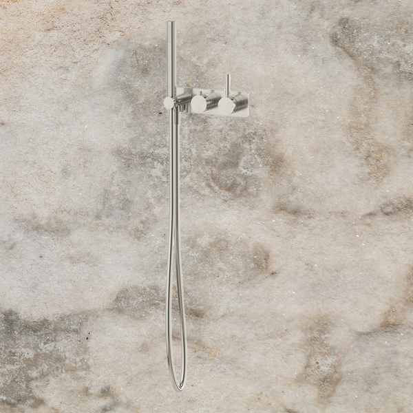 Phoenix Vivid MKII Wall Shower System Brushed Nickel