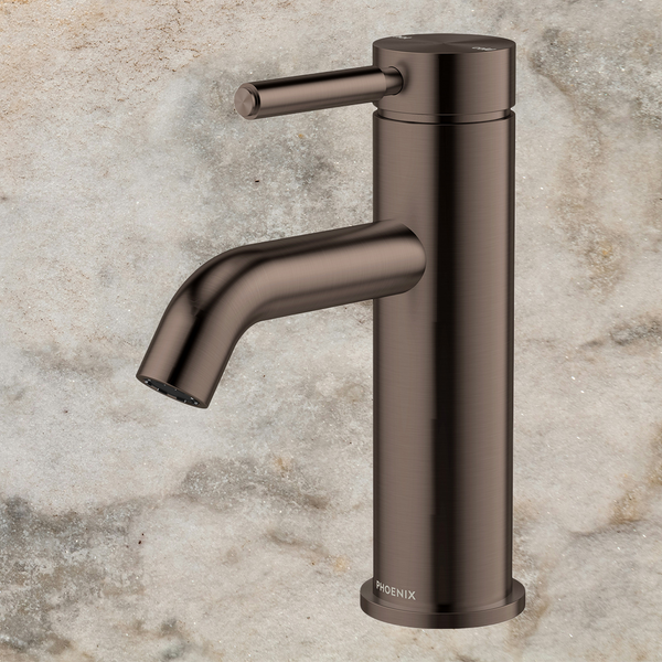 Phoenix Vivid MKII Basin Mixer Brushed Bronze Lead Free